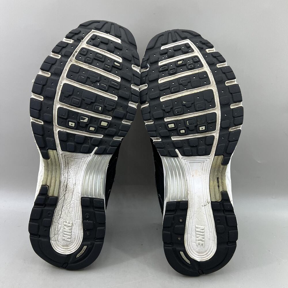 Nike P-6000 Running Shoes Men Size 9.5 Black White Mesh Comfort Cushion Sneakers - Picture 7 of 9